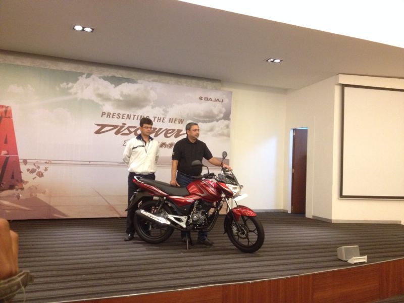 Bajaj Discover 100M launched at INR 45996