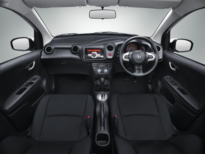 Honda Brio and Brio Amaze get sporty black-grey interiors