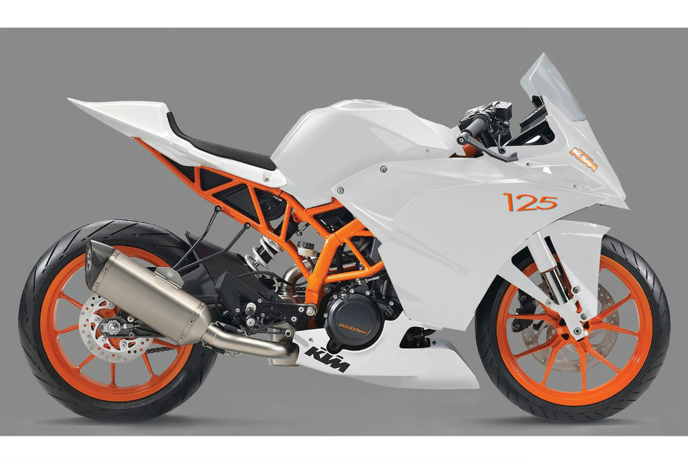 Ktm duke 125 deals racing