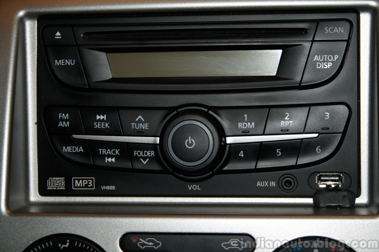 Nissan Evalia Music System