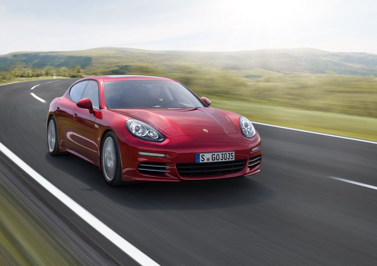 Porsche Panamera 4 facelift front