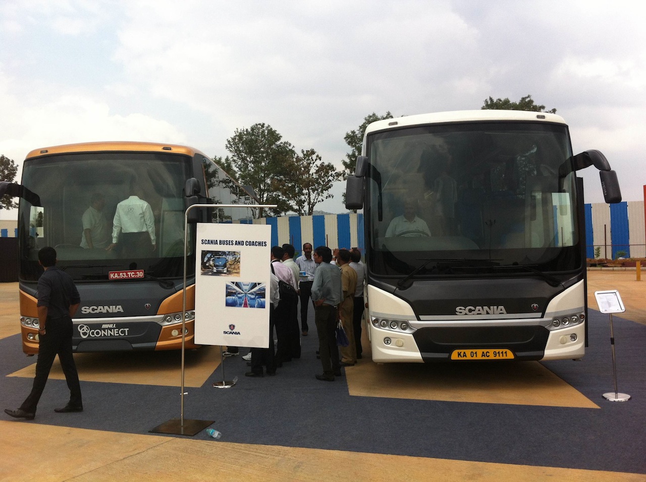 Scania India intercity busses