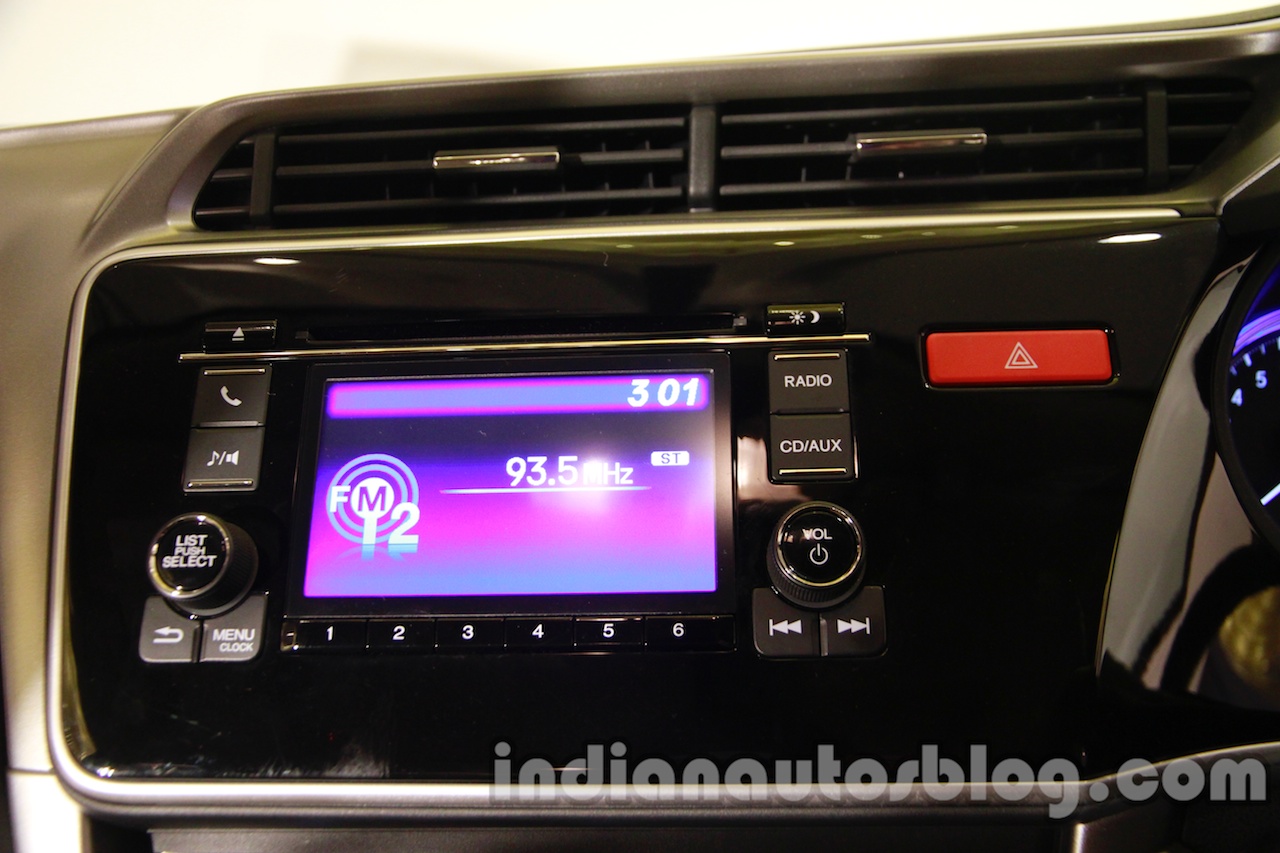 All New Honda City in India music system ON