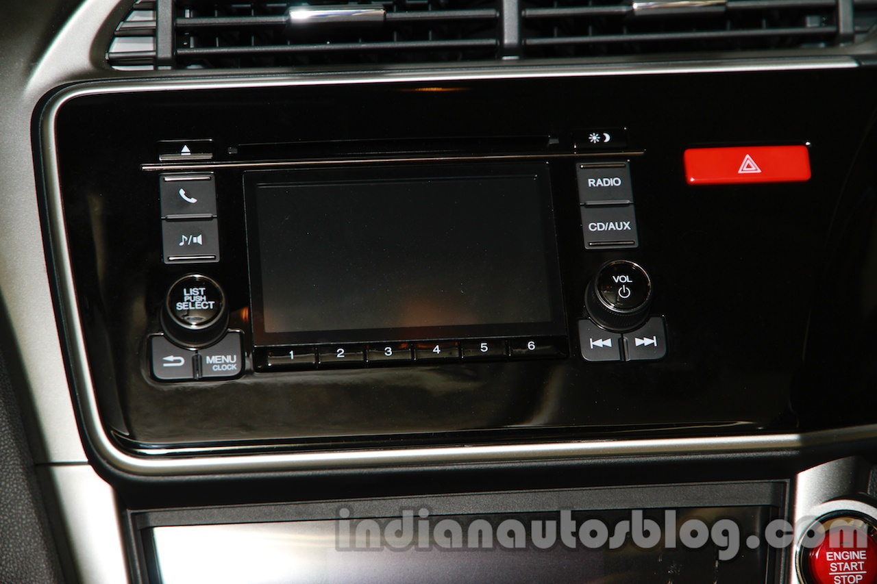 All New Honda City in India music system