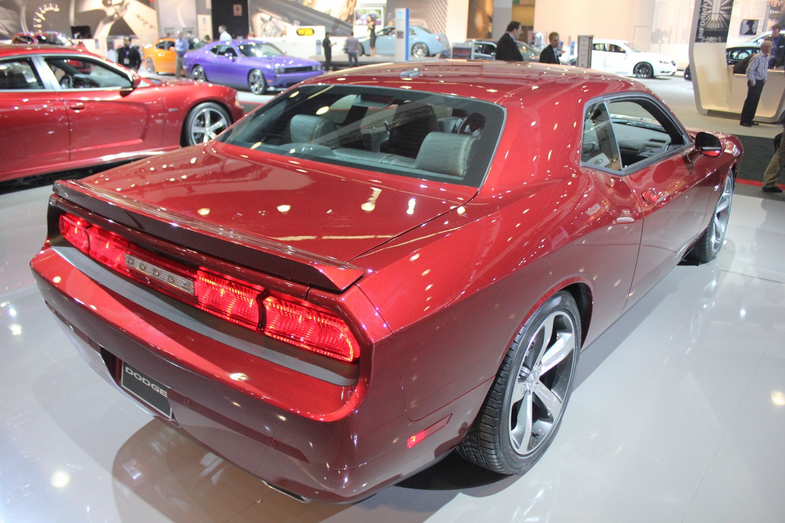 Dodge Challenger 100th Anniversary Edition rear three quarter