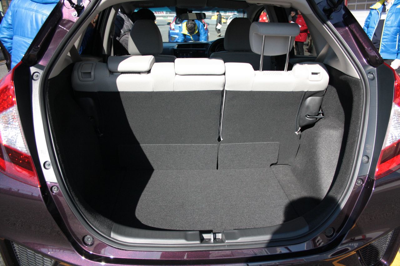 Honda Fit boot space