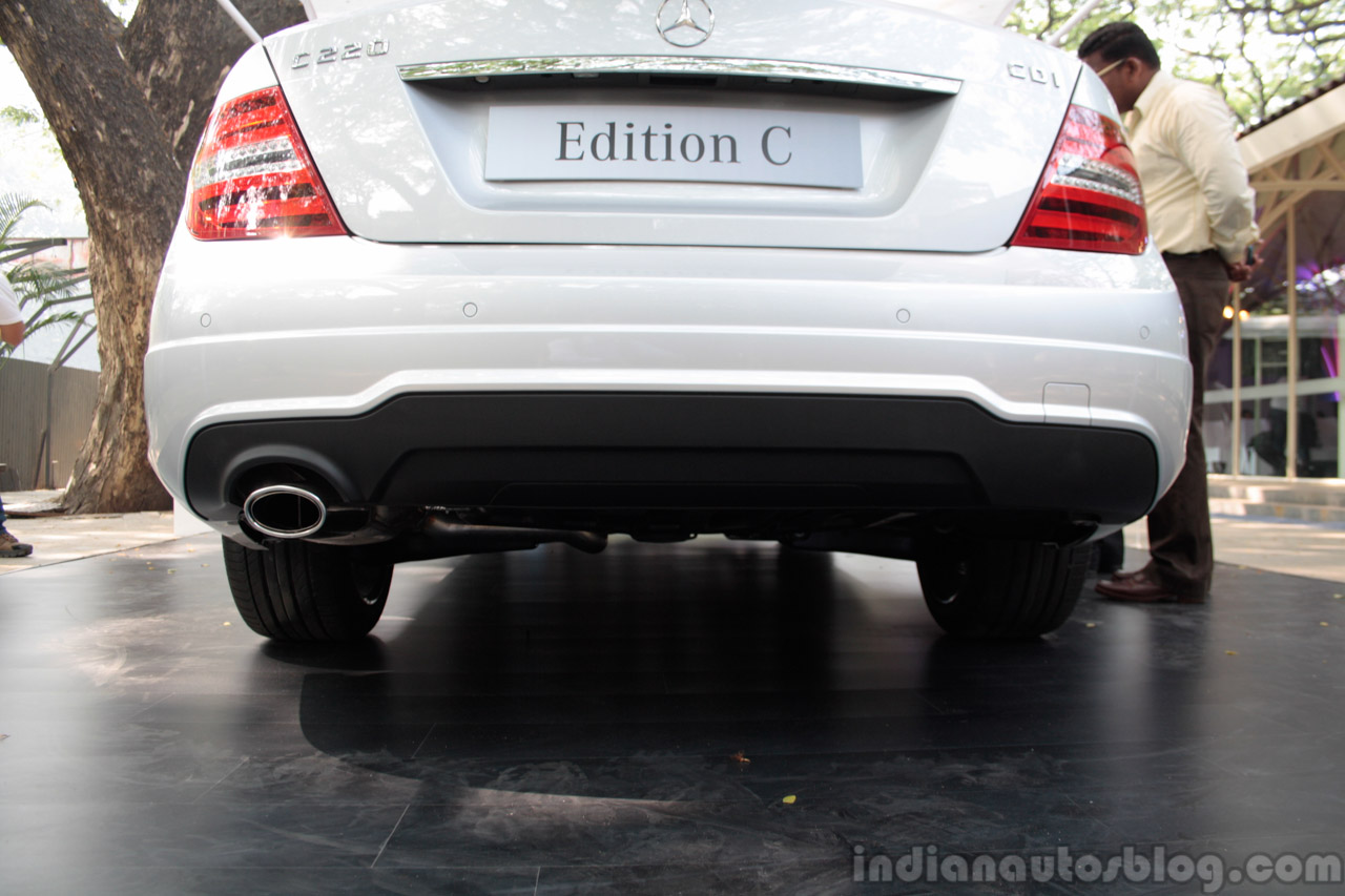 Mercedes c class on sale rear bumper