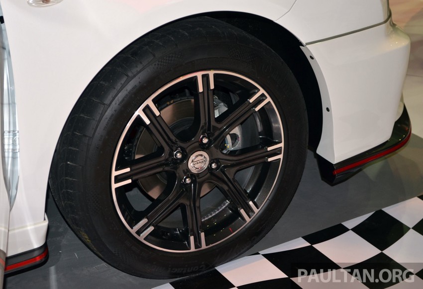 Nissan Almera Nismo alloy wheels