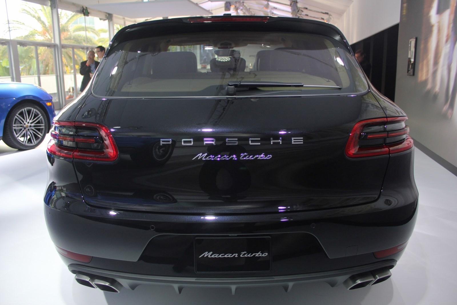 Porsche Macan Turbo rear