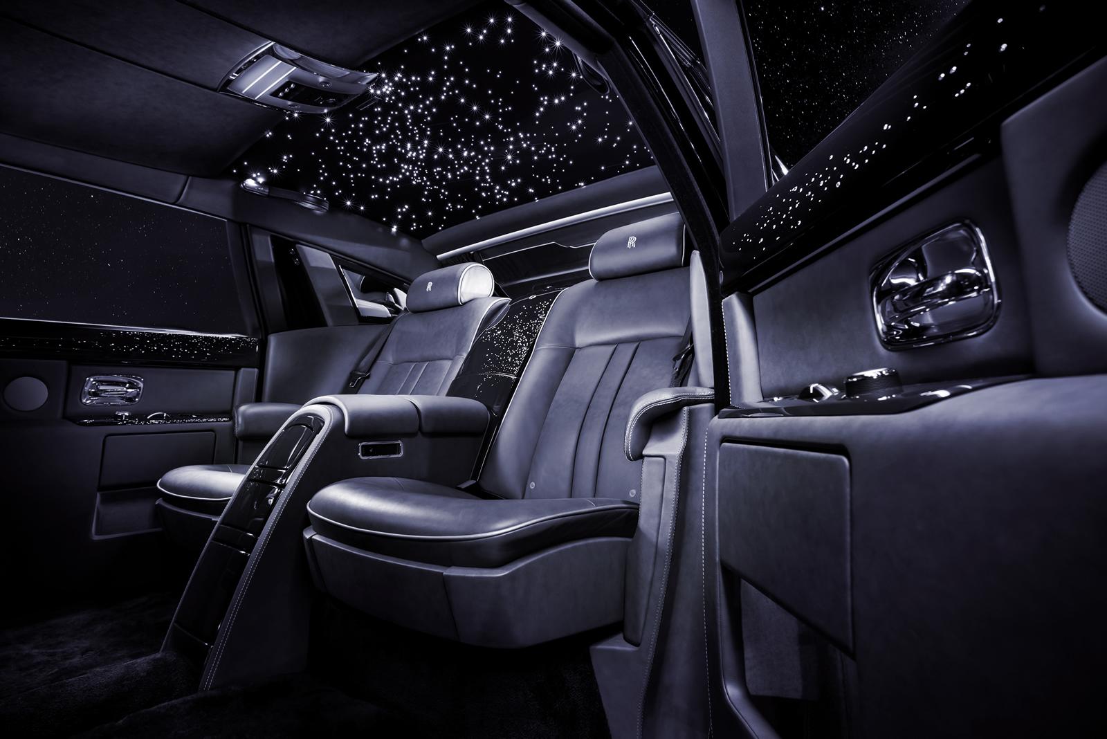 Rolls-Royce Celestial Phantom interior