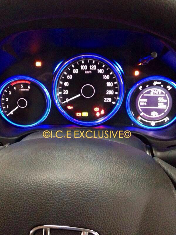 2014 Honda City VMT Diesel Spied cluster