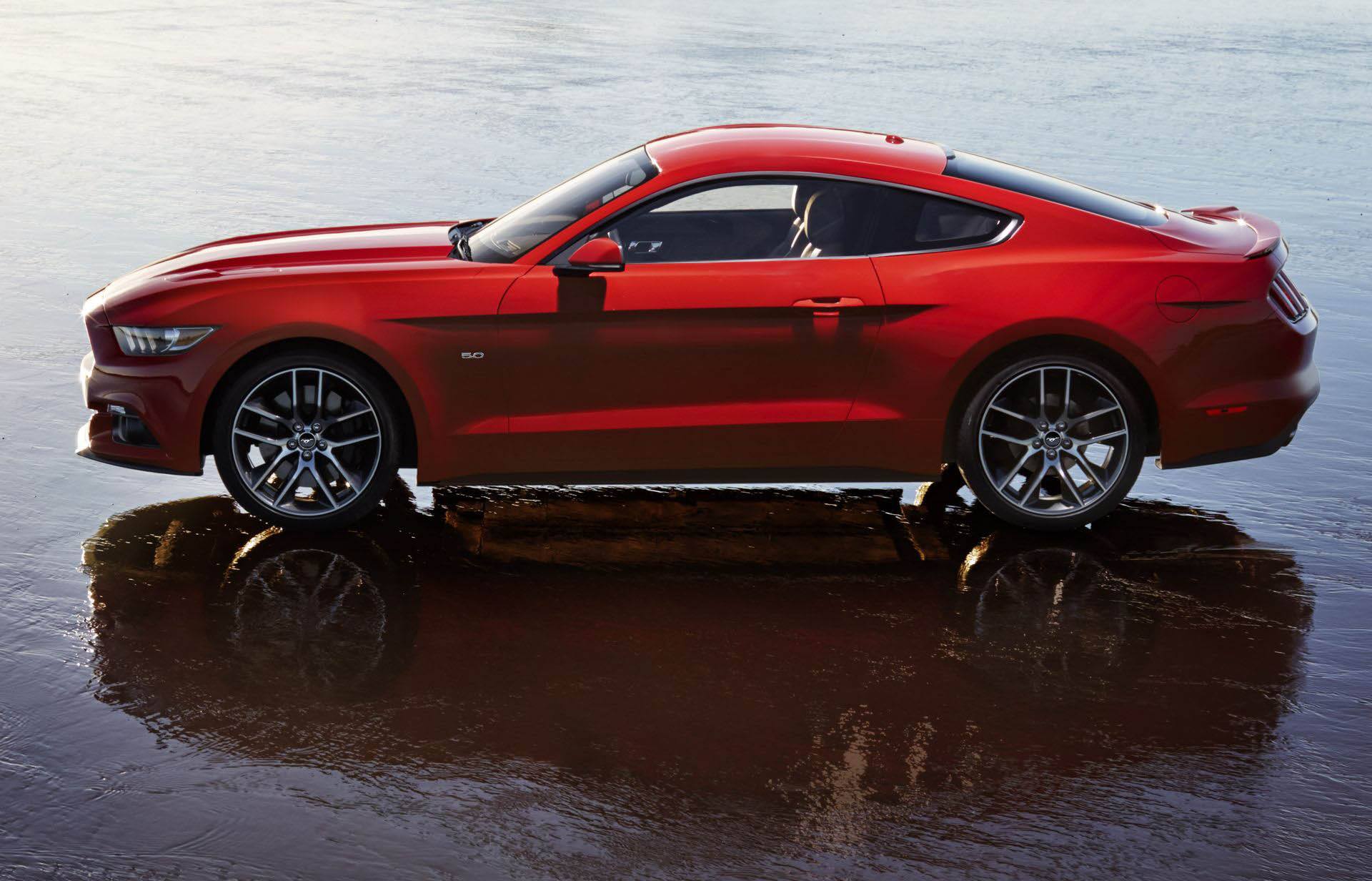 2015 Ford Mustang Side Profile Leaked Press Shot