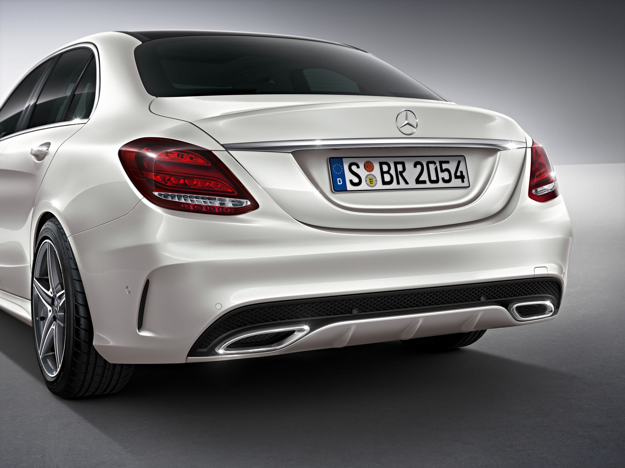 2015 Mercedes C Class AMG Line rear