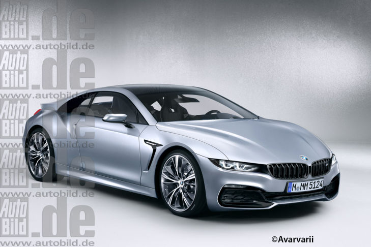 BMW M8 based on i8 rendered