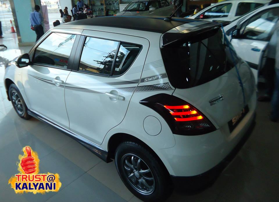 Maruti Swift Platinum Edition rear