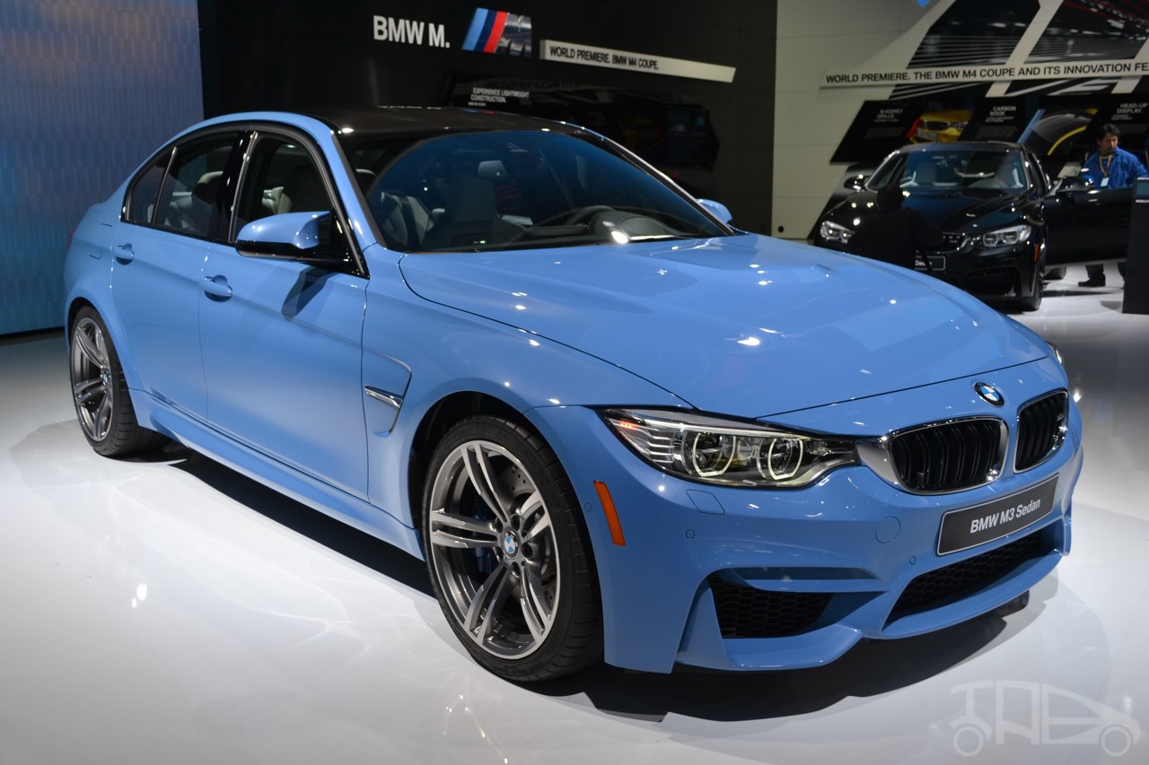 2014 BMW M3 at 2014 NAIAS front three quarter