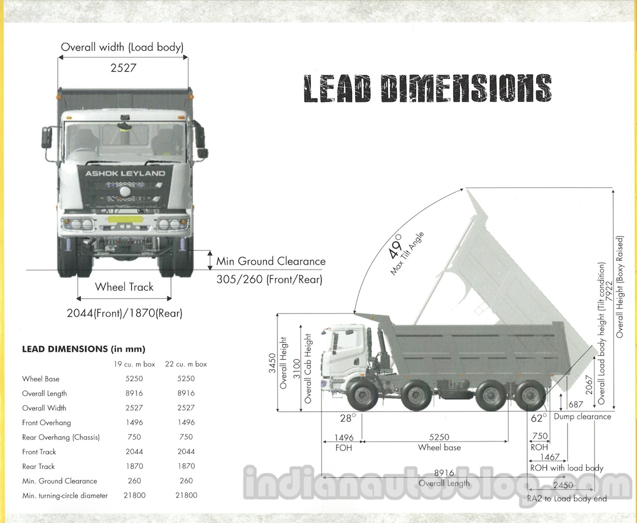 Ashok Leyland Tipper Dimensions Ashok Leyland Tipper 2008 For Sale In 