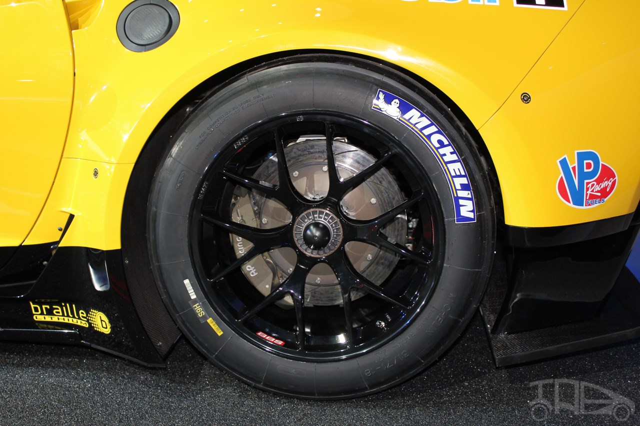 Corvette C7.R wheel design at NAIAS 2014