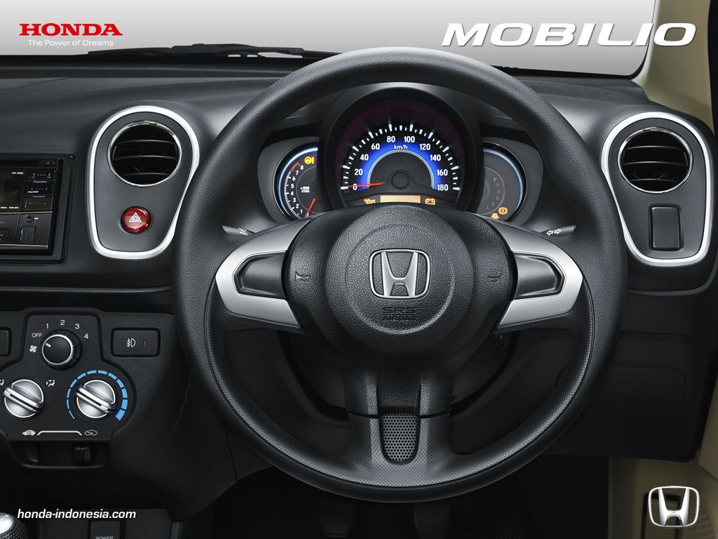 Honda Mobilio Indonesia steering wheel official image