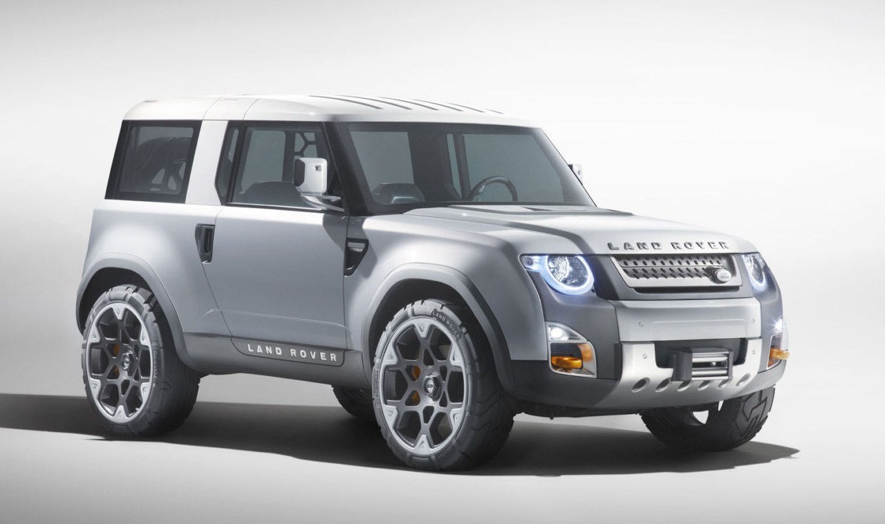 Land Rover Defender looks nothing DC100 concept