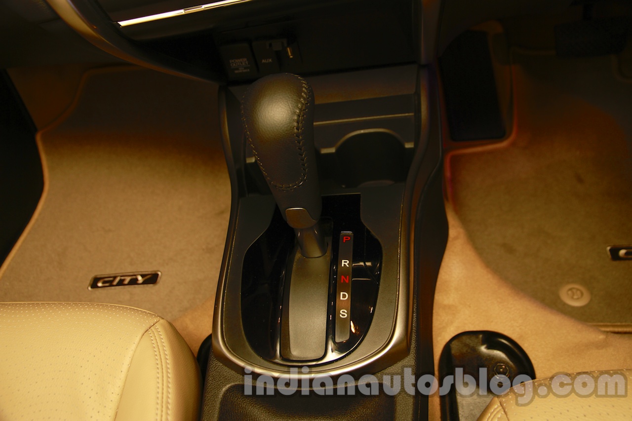 New Honda City petrol AT shifter from the launch