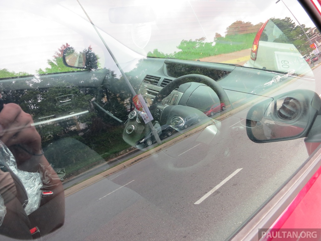 Perodua Alza facelift interior