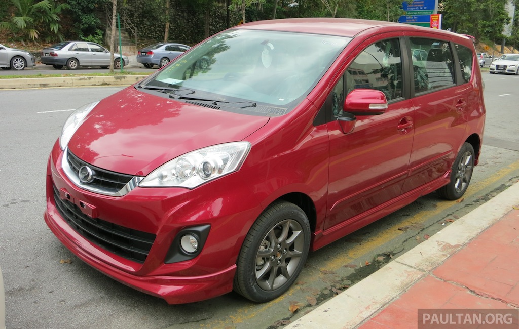 Malaysia - Perodua Alza facelift spied ahead of its launch