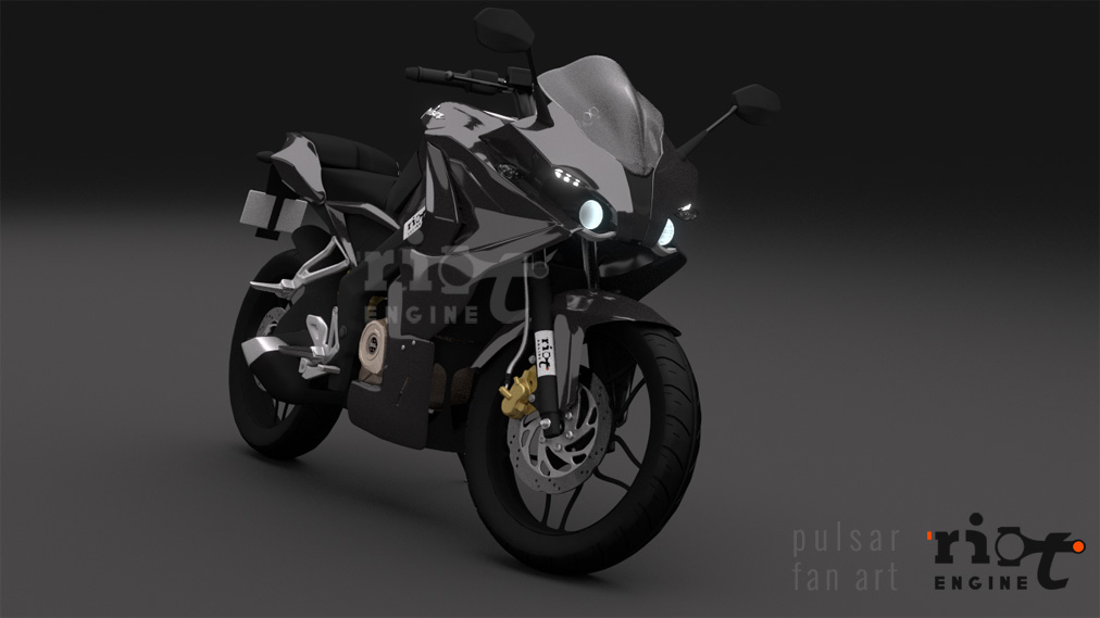 Rendering Bajaj Pulsar 0 Ss