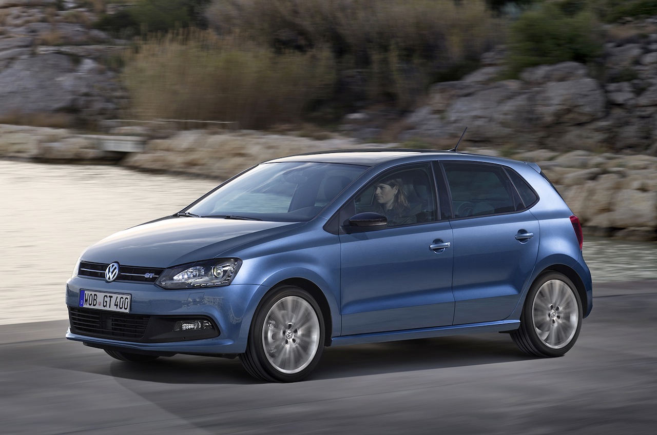 2014 VW Polo GT refreshed press shot