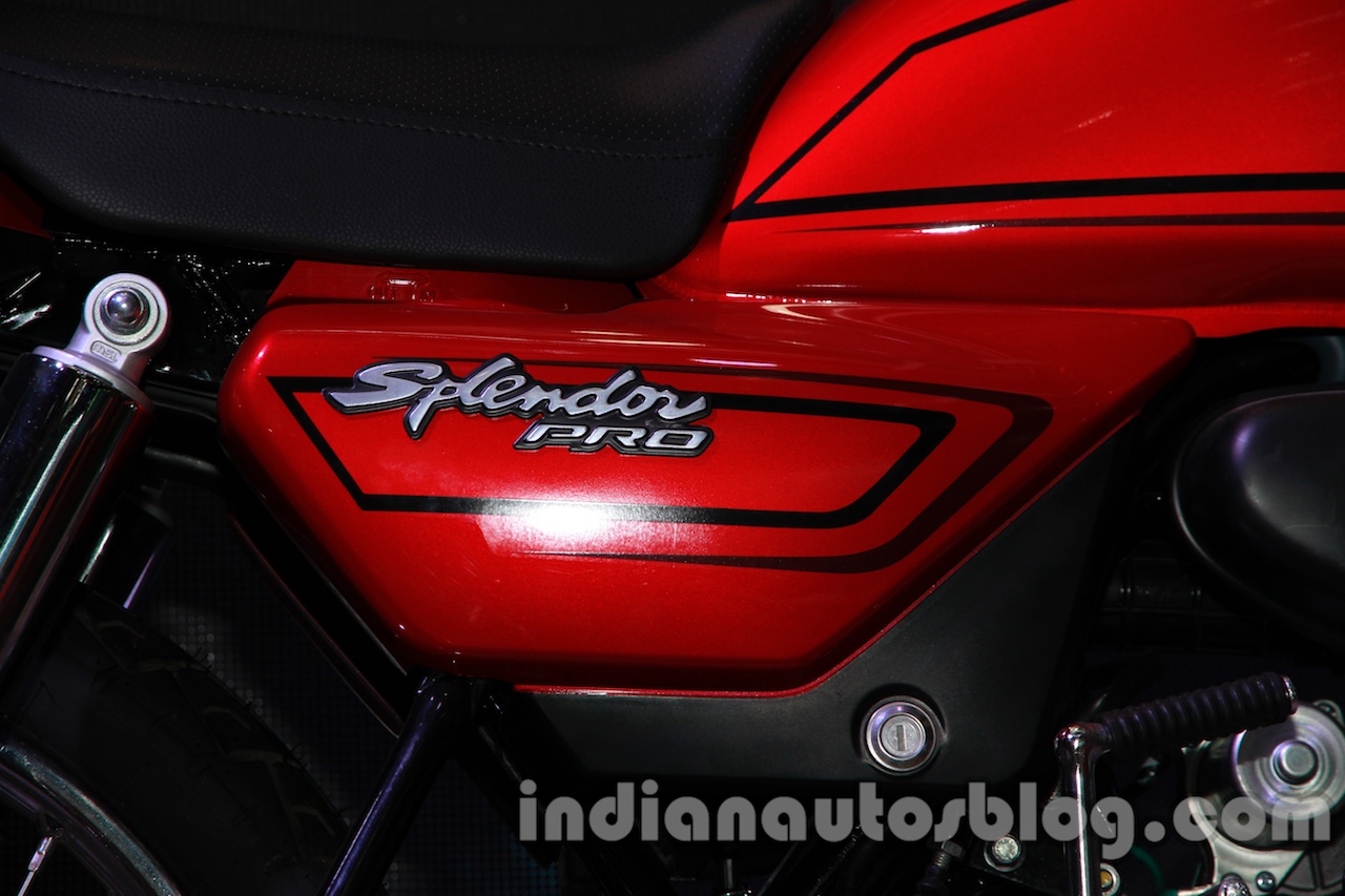 Graphics Sticker Set for Hero Honda Splendor Plus | Black Vehicle | Or