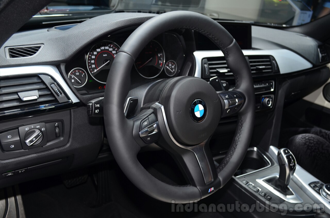 Bmw 4 Series Gran Coupe Steering Wheel At Geneva Motor Show