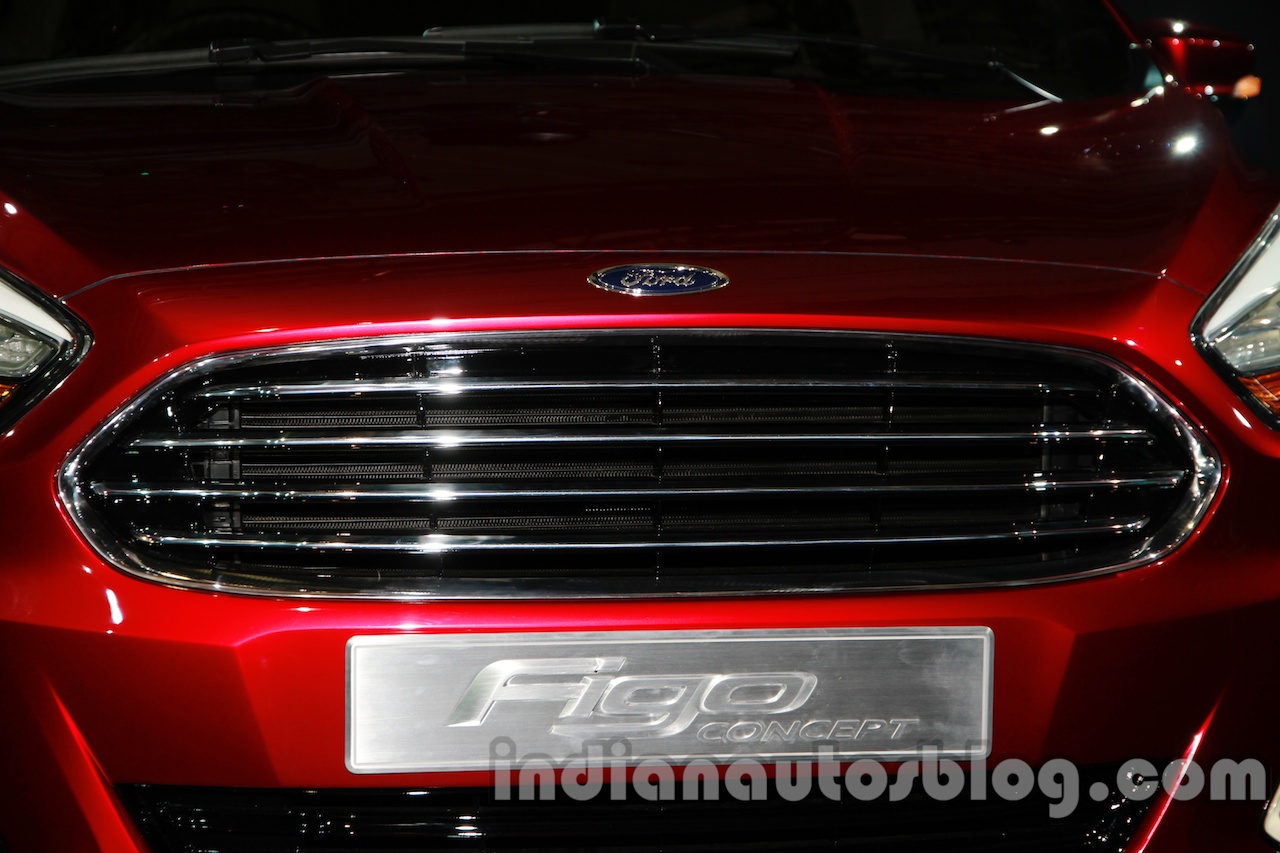 Ford Figo Concept Sedan Launch Images grille 3