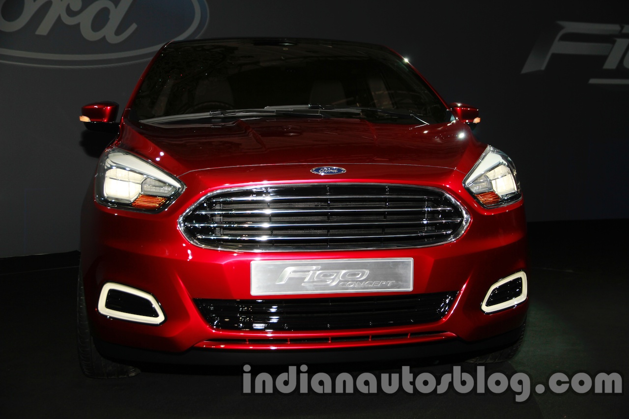 Ford Figo Concept Sedan Launch Images grille