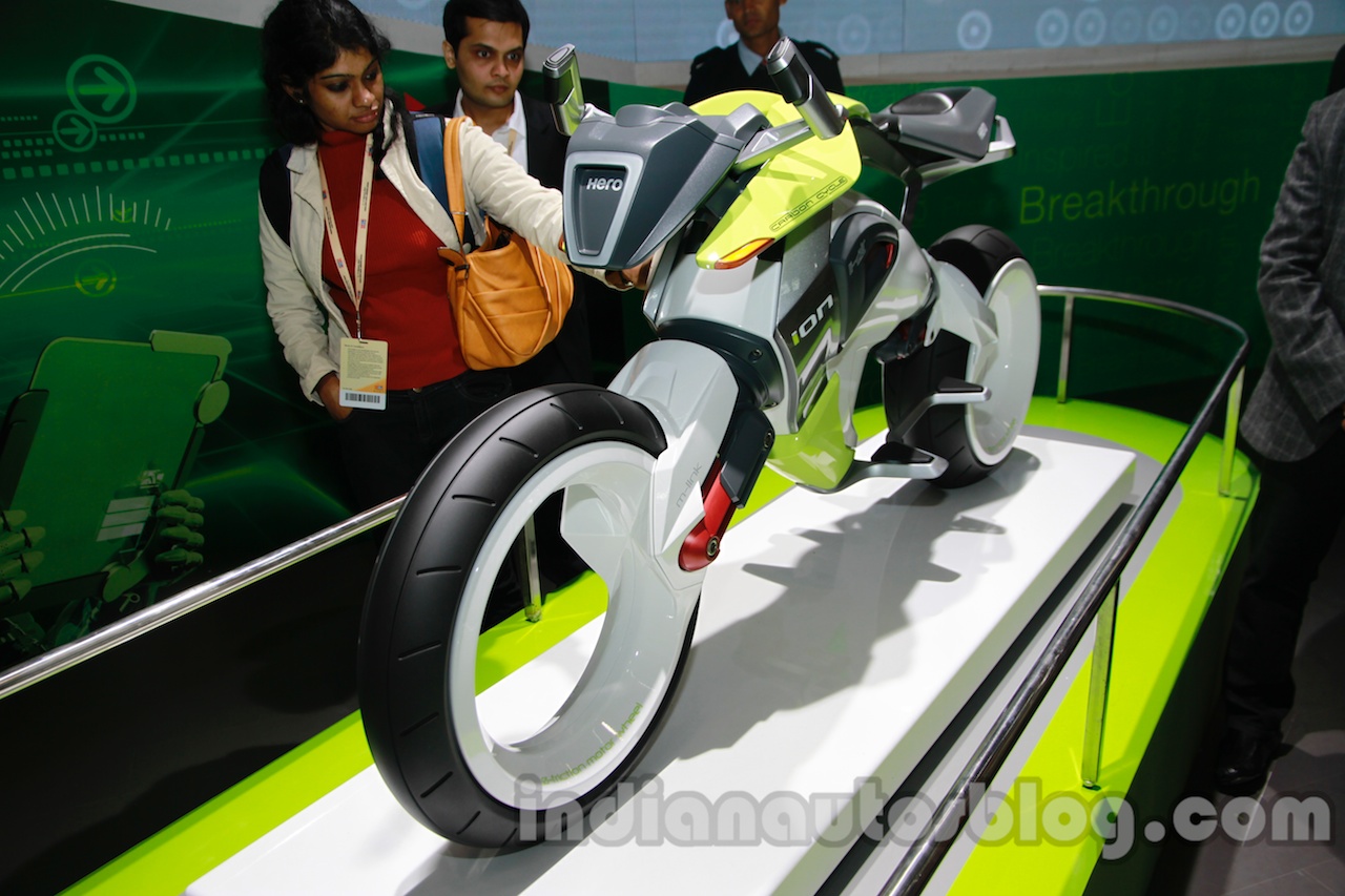 Auto Expo 2014 Hero Ion Hydrogen Fuel Cell Vehicle Concept