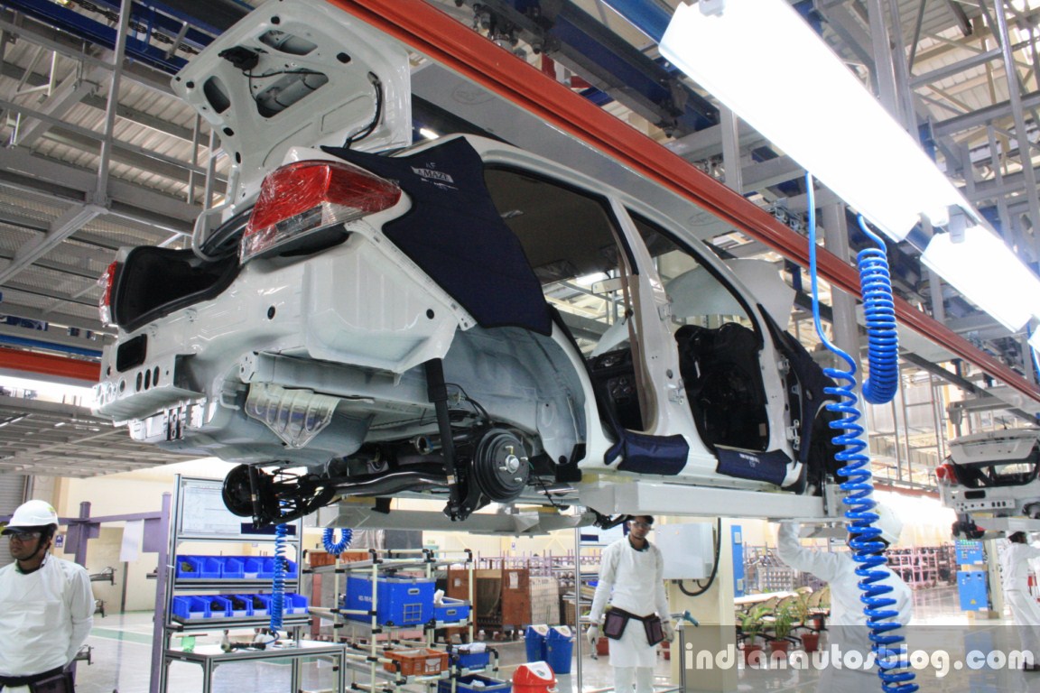 Honda Cars India Tapukara Plant Amaze body rear live