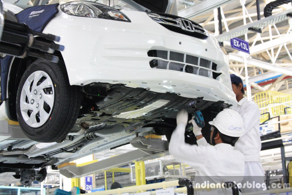 Honda Cars India Tapukara Plant underbody bolting live