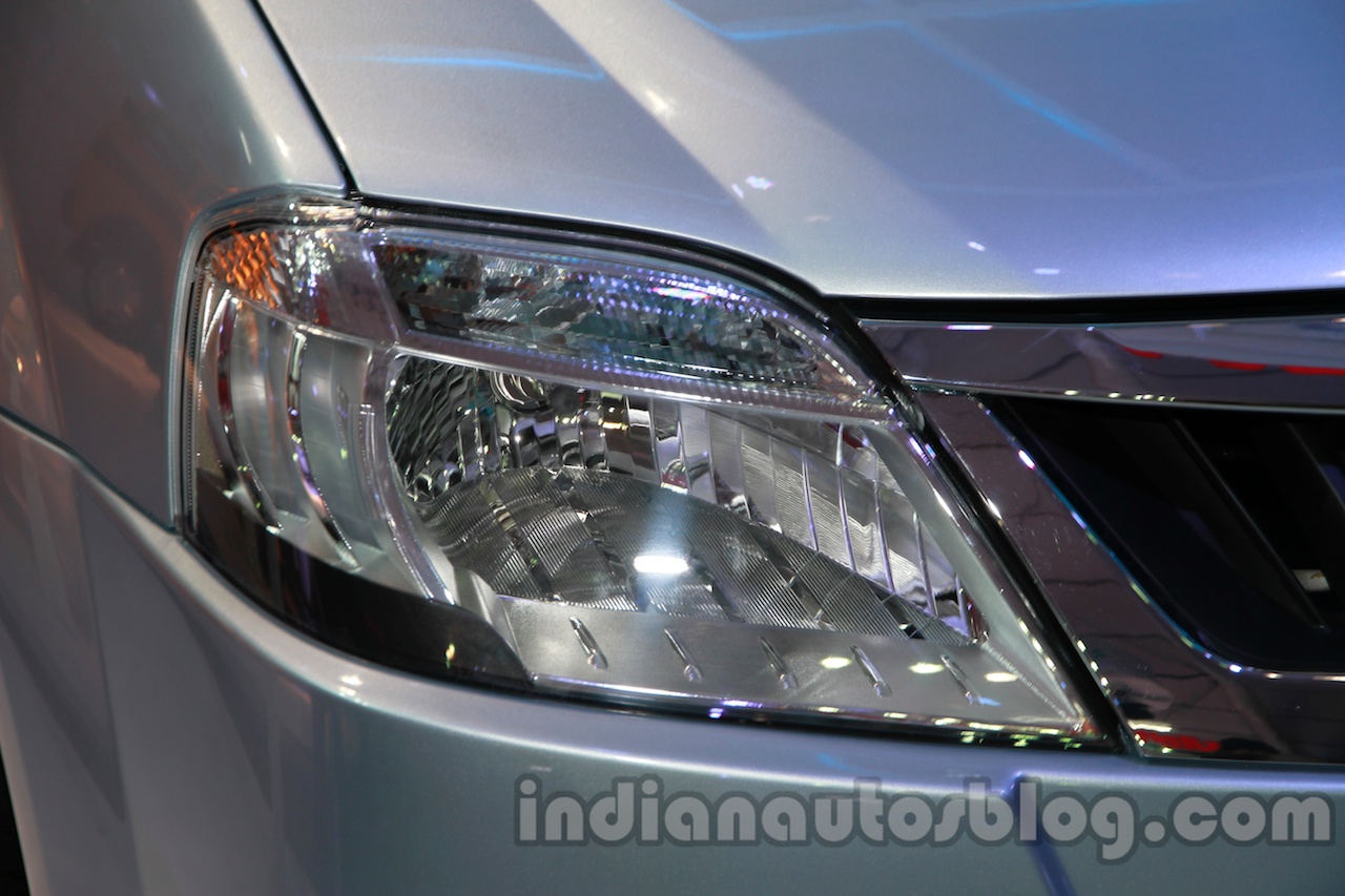 Mahindra Verito Electric headlamp at Auto Expo 2014