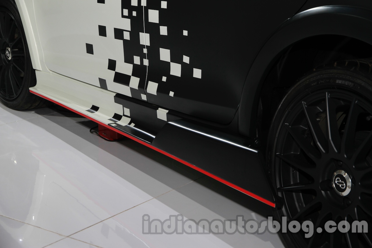 Maruti Swift Volt ground clearance at Auto Expo 2014