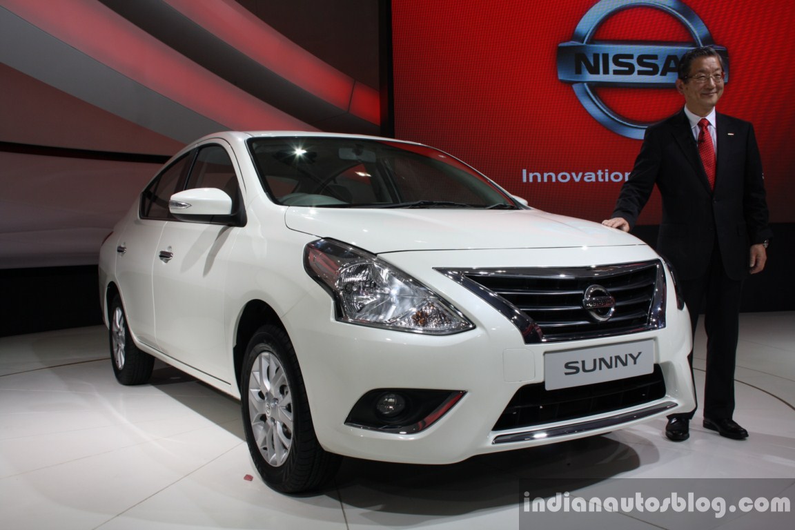 Auto Expo 2014 - Nissan Sunny facelift revealed