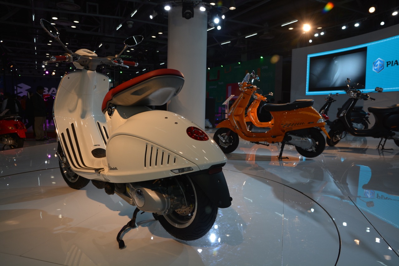 Auto Expo 2014 - Vespa 946 and Vespa Sport showcased