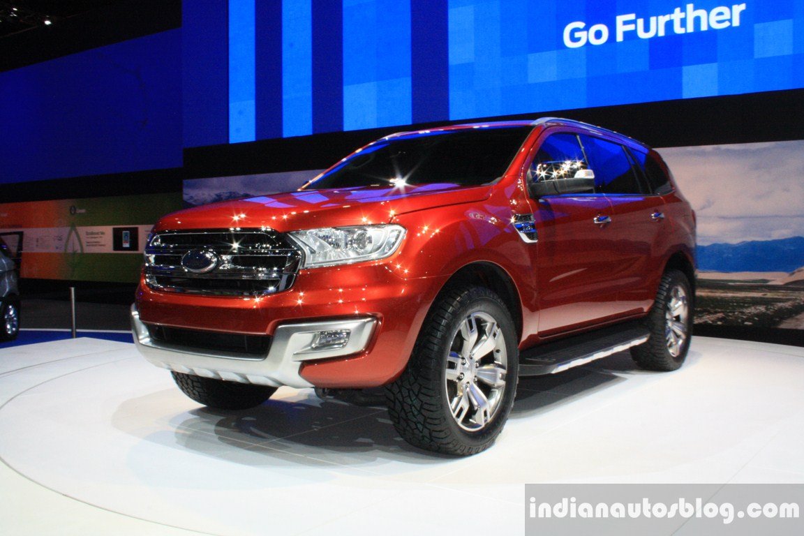 2015 Ford Endeavour (Everest) to be revealed on Nov 14
