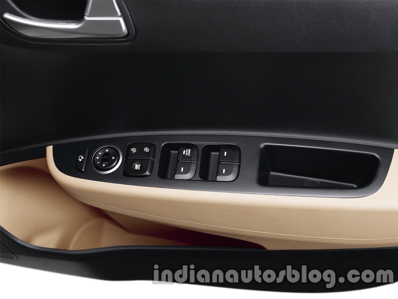Hyundai Xcent Door Armrest Controls official image