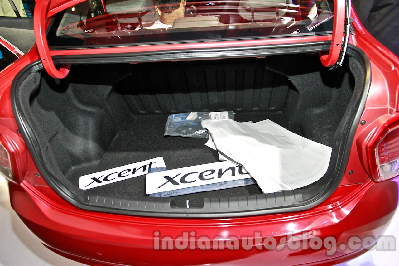 Hyundai Xcent boot space image