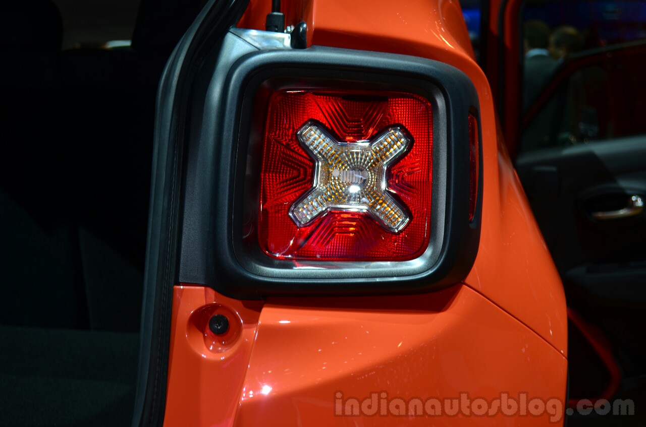 Jeep Renegade taillamp at Geneva Motor Show