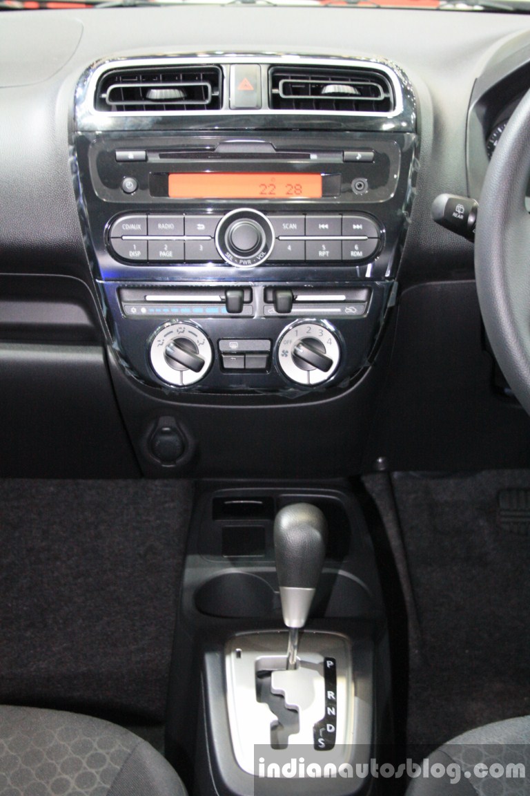 Mitsubishi Mirage 2014 Bangkok Motor Show center console