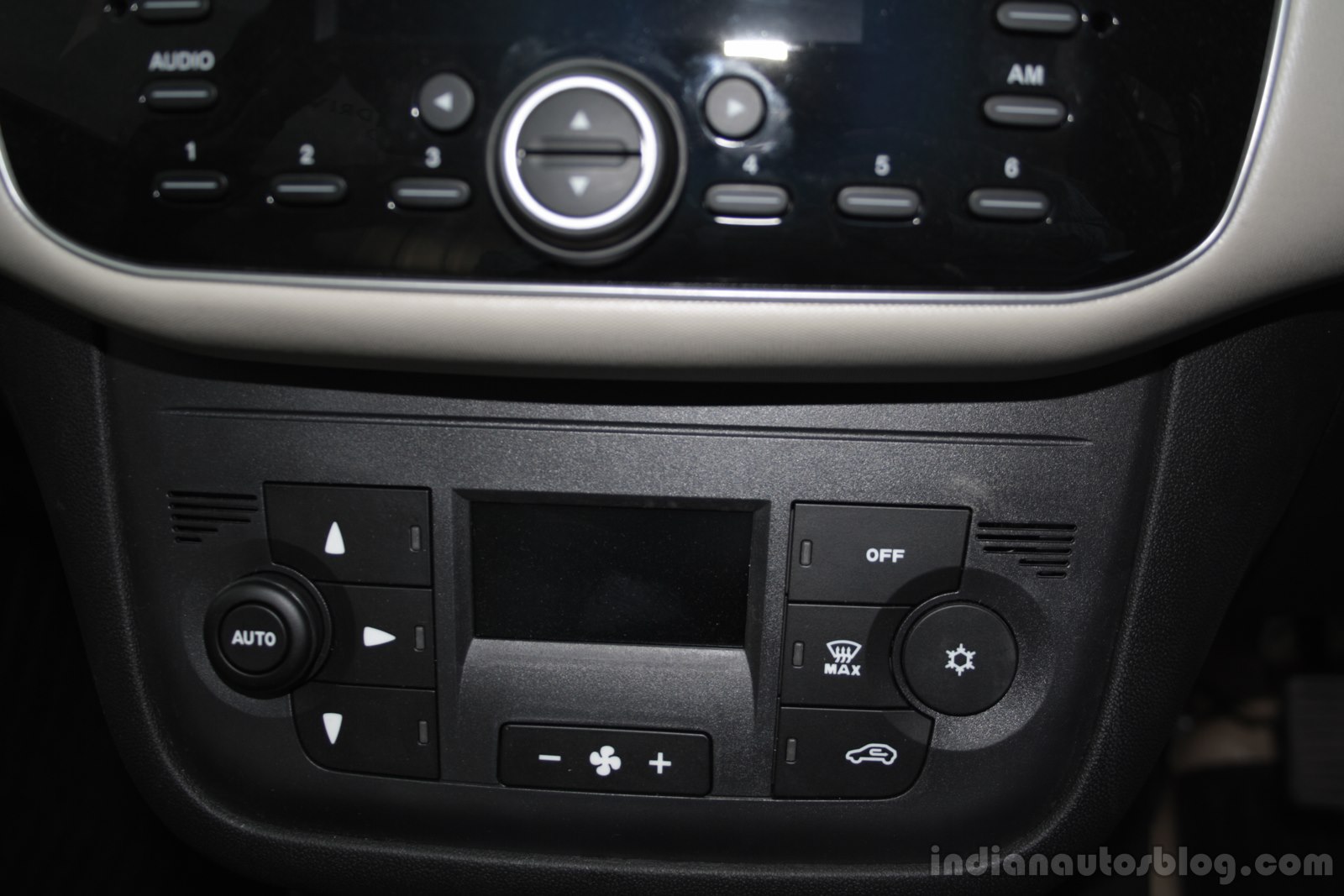 New Fiat Linea climate control