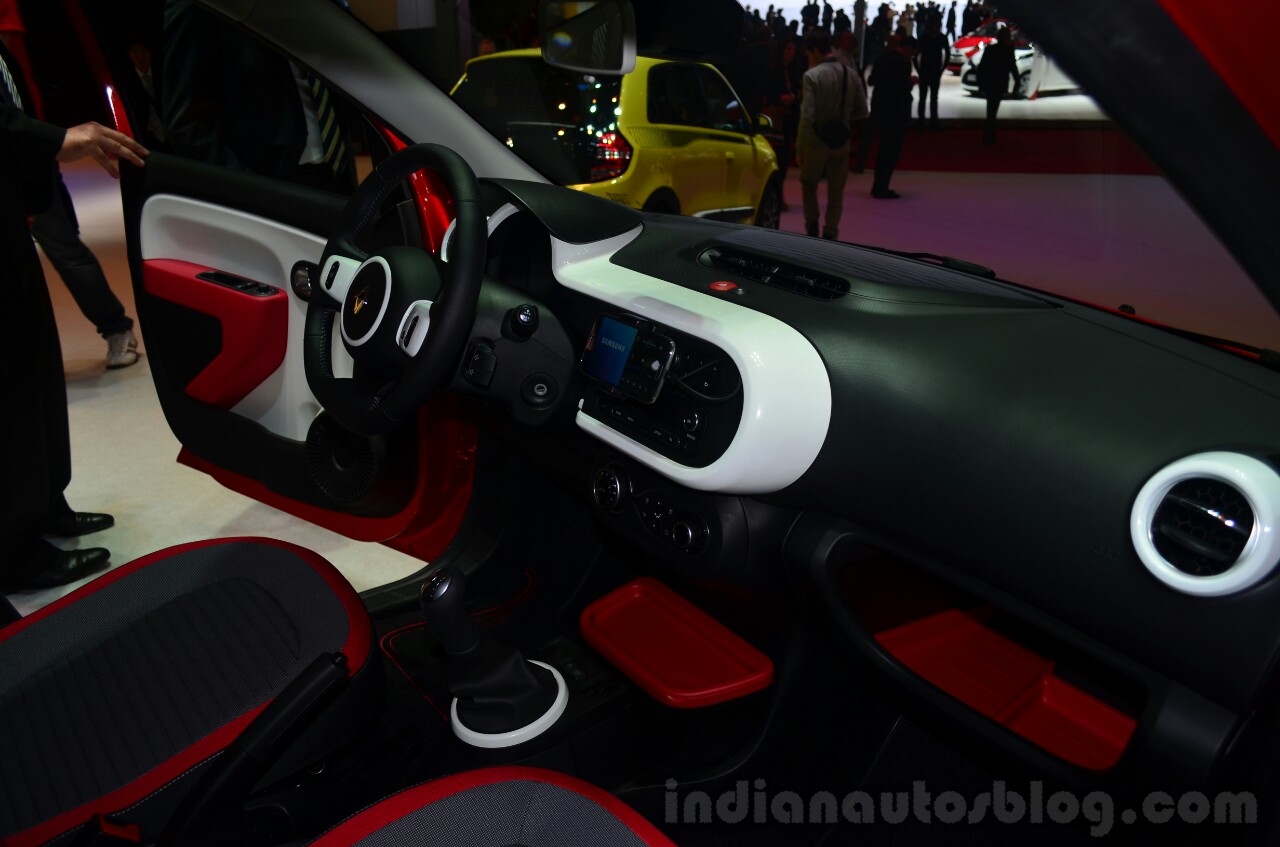 New Renault Twingo dashboard at Geneva Motor Show