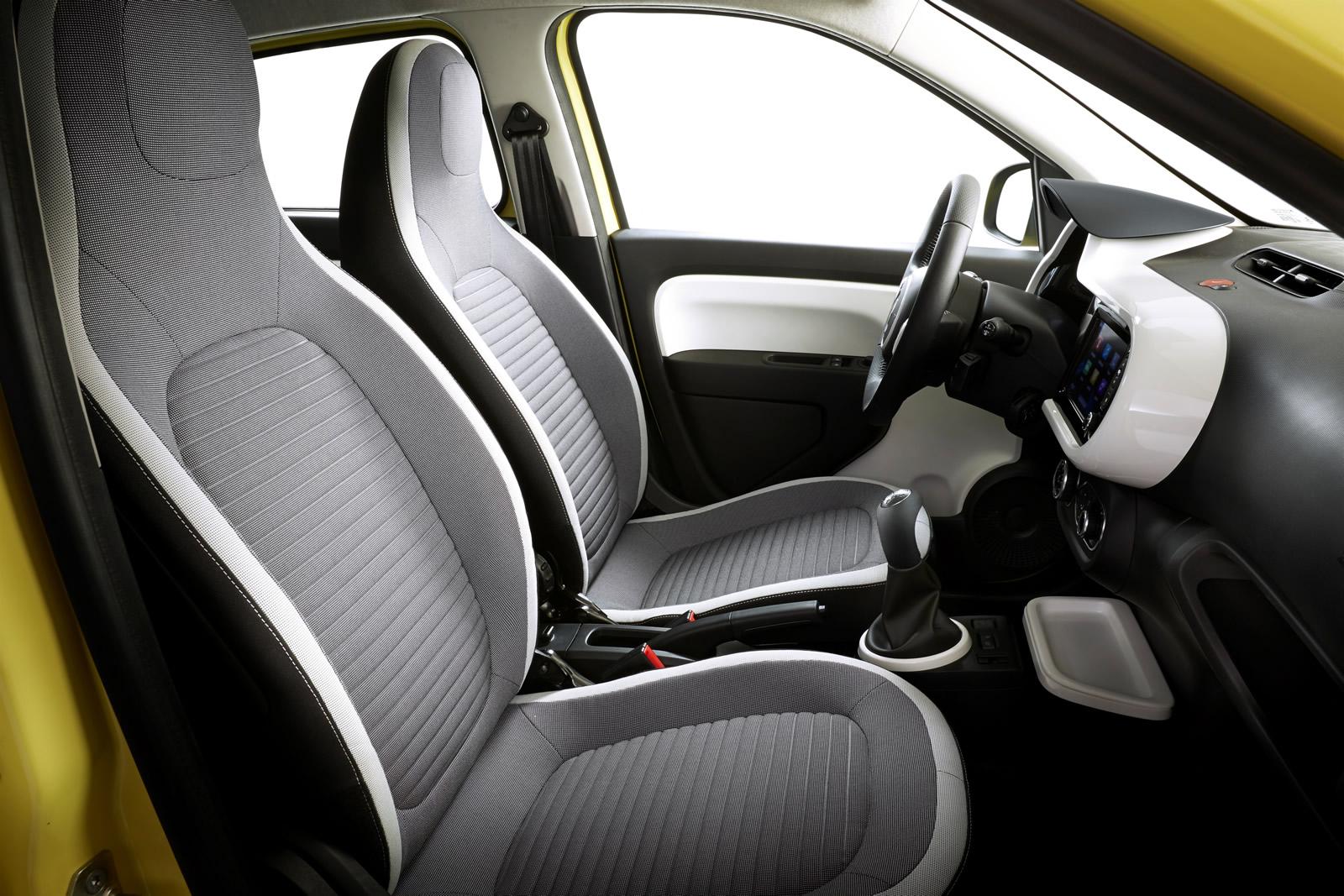 New Renault Twingo front seats official image