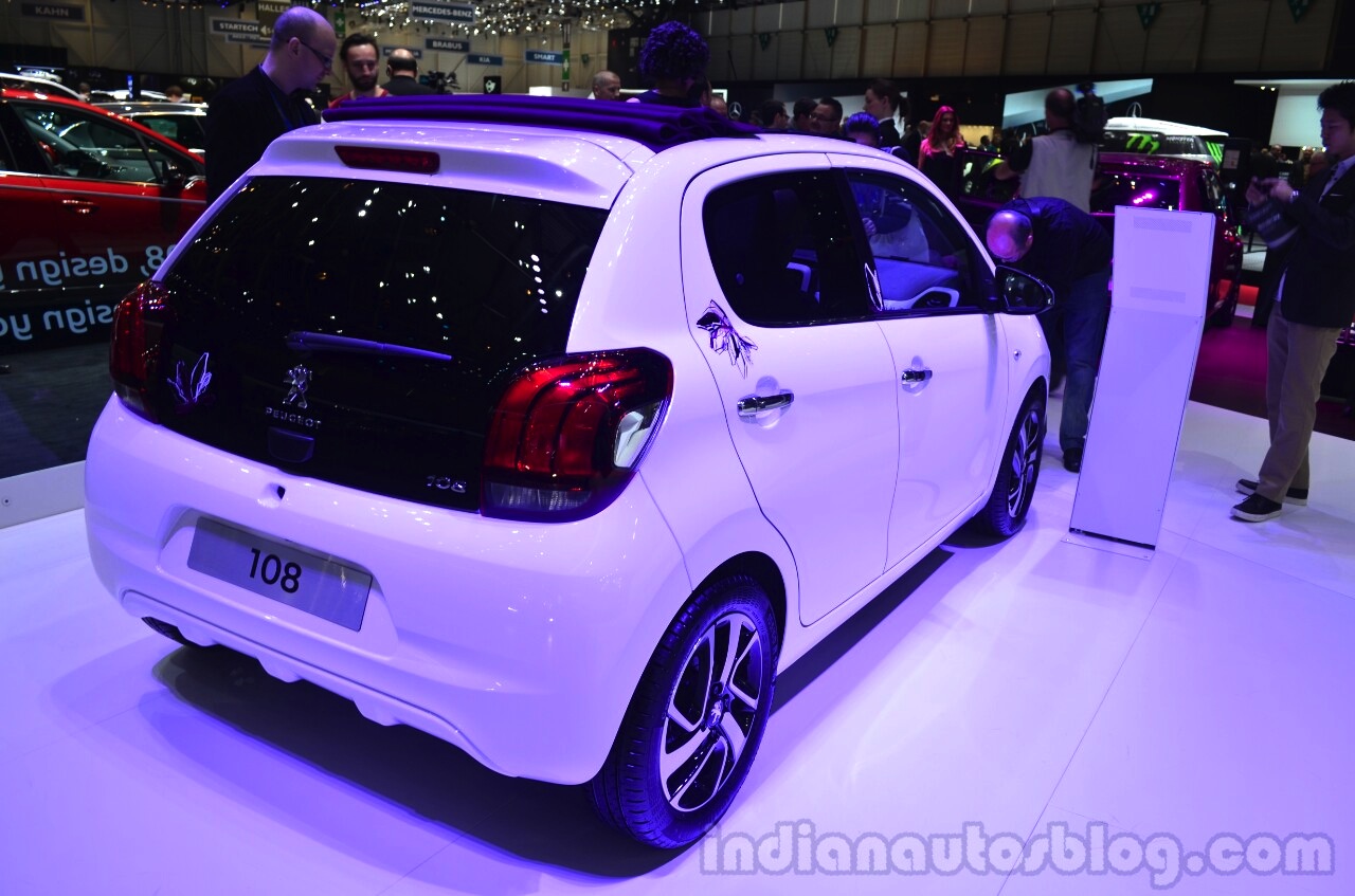 Peugeot 108 Découvrable The Surprisingly Spacious City Convertible - 08rgeaz