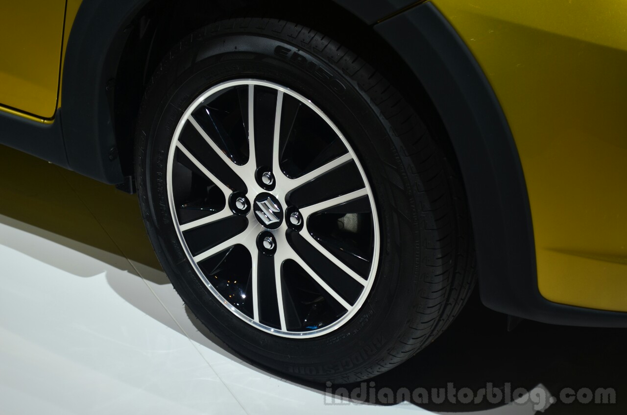 Suzuki Celerio AMT wheel at Geneva Motor Show